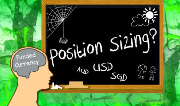 Determine position size in forex trading
