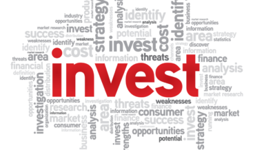 What are the different types of investments?